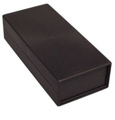 Kradex plastikinė dėžutė Z5B 200x90x49mm juoda kaina ir informacija | Daiktadėžės | pigu.lt