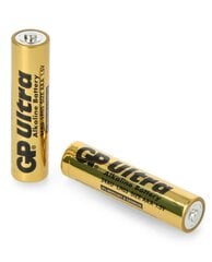 AAA baterija GP Ultra, 2 vnt, kaina ir informacija | Elementai | pigu.lt
