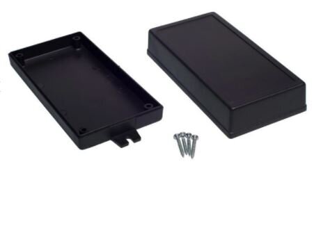 Kradex plastikinė dėžutė 145x74x40mm juoda kaina ir informacija | Daiktadėžės | pigu.lt