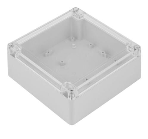 Kradex plastikinė dėžutė 135x135x60mm šviesiai pilka kaina ir informacija | Daiktadėžės | pigu.lt