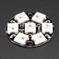 Diodų žiedas Adafruit, WS2812 kaina ir informacija | LED juostos | pigu.lt