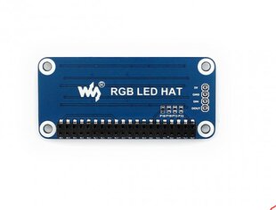 RGB LED Hat - Raspberry Pi 3/2/Zero Priedėlis kaina ir informacija | Atviro kodo elektronika | pigu.lt