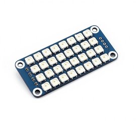 RGB LED Hat - Raspberry Pi 3/2/Zero Priedėlis kaina ir informacija | Atviro kodo elektronika | pigu.lt