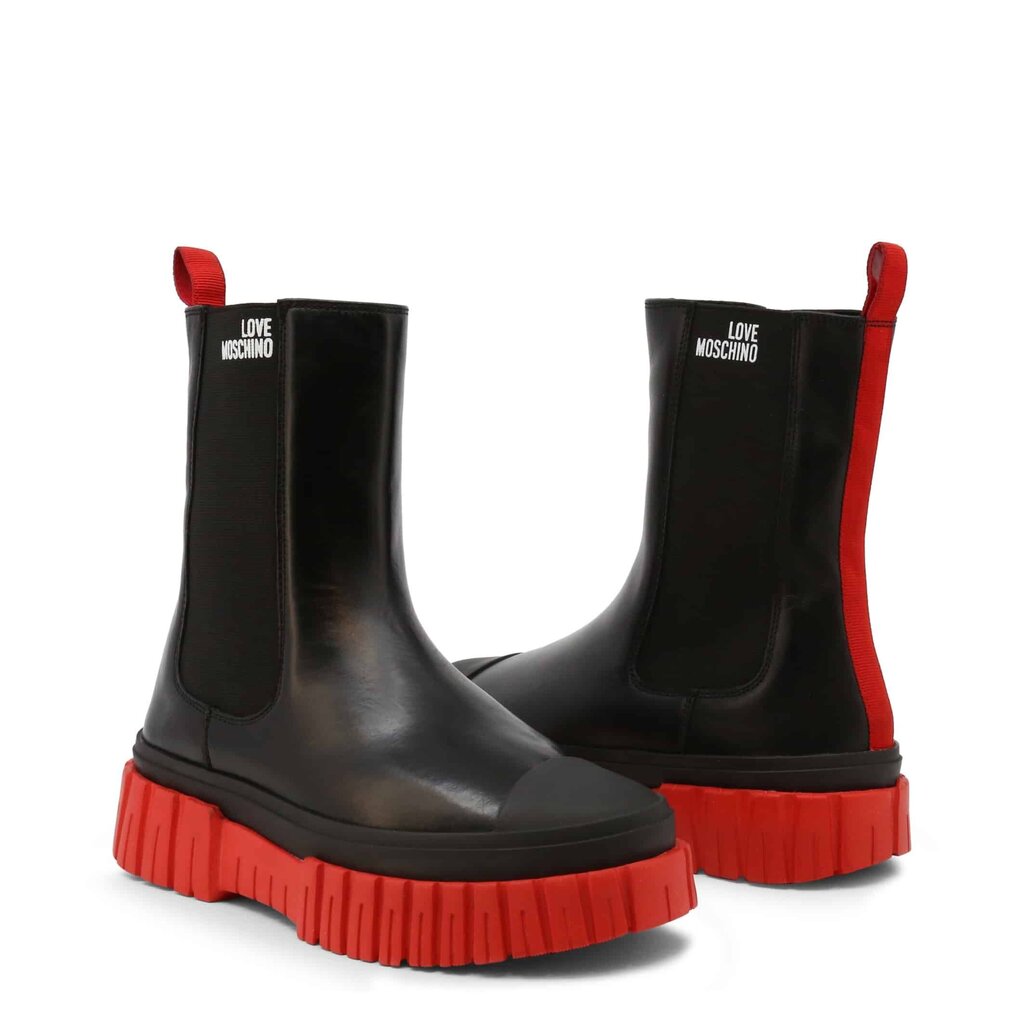 Auliniai batai moterims Love Moschino 367882, juodi kaina ir informacija | Aulinukai, ilgaauliai batai moterims | pigu.lt