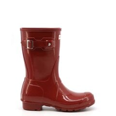 Guminiai batai moterims Hunter 368929, raudoni цена и информация | Резиновые сапоги Muflon | pigu.lt