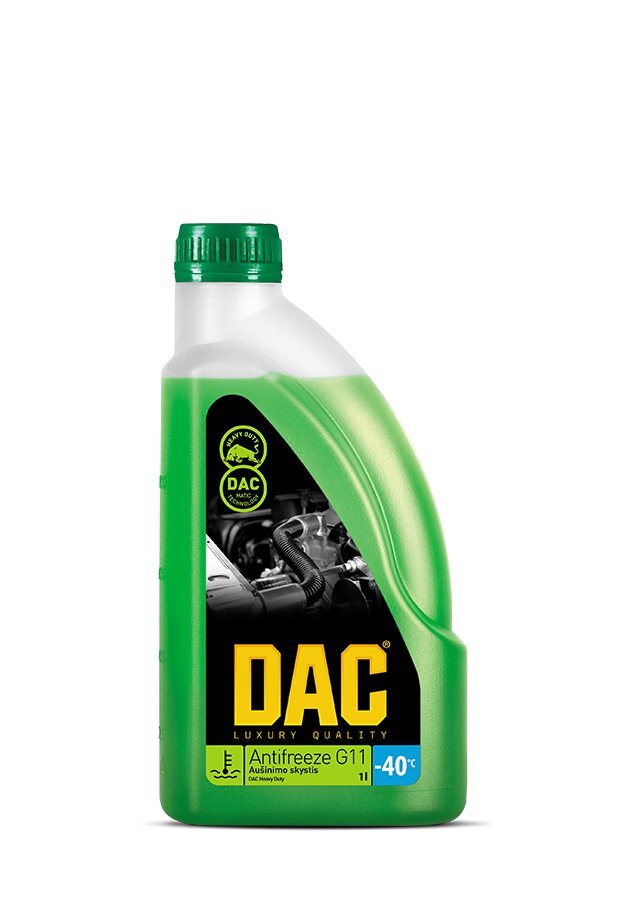 Antifrizas „DAC Heavy Duty“ -40C, 1L kaina ir informacija | Langų ir aušinimo skysčiai | pigu.lt