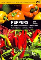 Peppers: Vegetable and Spice Capsicums 2nd edition kaina ir informacija | Socialinių mokslų knygos | pigu.lt