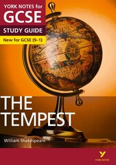 Tempest Study Guide: York Notes for GCSE (9-1): - everything you need to catch up, study and prepare for 2022 and 2023 assessments and exams, 9-1 kaina ir informacija | Knygos paaugliams ir jaunimui | pigu.lt