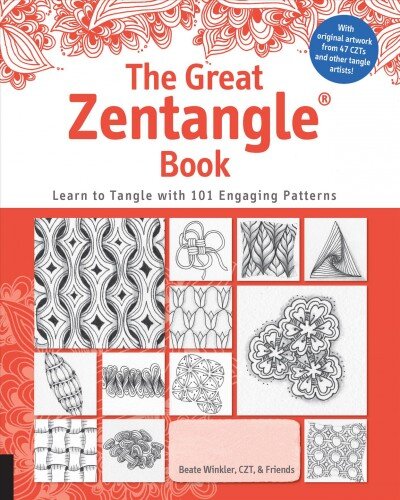 Great Zentangle Book: Learn to Tangle with 101 Favorite Patterns цена и информация | Knygos apie sveiką gyvenseną ir mitybą | pigu.lt
