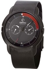 Часы мужские Obaku Denmark V141GBBMB цена и информация | Мужские часы | pigu.lt