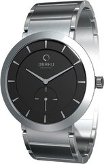 Часы мужские Obaku Harmony V117GCBSC цена и информация | Мужские часы | pigu.lt