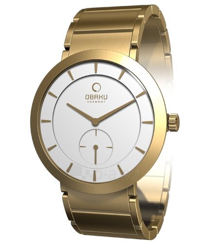 Vyriškas laikrodis Obaku Harmony V117GGISG kaina ir informacija | Vyriški laikrodžiai | pigu.lt