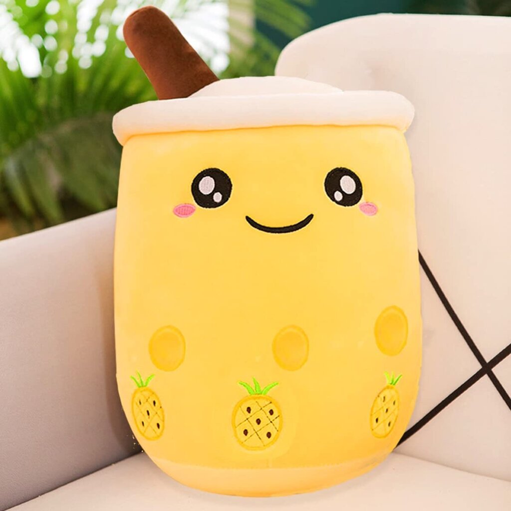 Boba pliušinis žaislas - 25 cm (Yellow) kaina ir informacija | Minkšti (pliušiniai) žaislai | pigu.lt