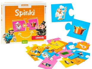 Mokomasis žaidimas SPINKI Profesijų galvosūkis GR0307 цена и информация | Развивающие игрушки | pigu.lt