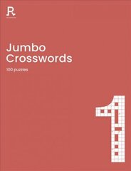 Jumbo Crosswords Book 1: a crossword book for adults containing 100 large puzzles цена и информация | Книги о питании и здоровом образе жизни | pigu.lt