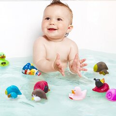 Vonios guminiai ančiukai (50 vnt) kaina ir informacija | Žaislai kūdikiams | pigu.lt