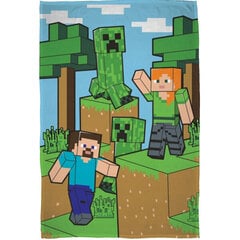 Vaikiškas pledas Minecraft, 100x150 cm kaina ir informacija | Lovatiesės ir pledai | pigu.lt