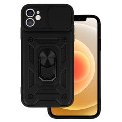 Dėklas telefonui Slide Camera Armor - Realme 9i juodas kaina ir informacija | Telefono dėklai | pigu.lt