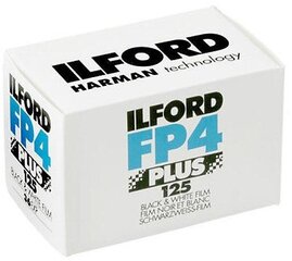 Ilford FP4 Plus 125/36 kaina ir informacija | Priedai fotoaparatams | pigu.lt