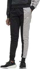 Мужские спортивные брюки Adidas W Cb Ft Pant HC8832/L, черные/серые цена и информация | Мужская спортивная одежда | pigu.lt