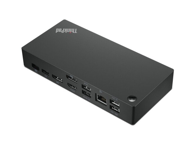 Lenovo ThinkPad Universal USB-C Docking station USB-C HDMI 2 x DP GigE 90 Watt kaina ir informacija | Adapteriai, USB šakotuvai | pigu.lt