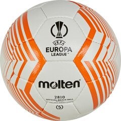 Мяч футбольный Molten UEFA Europa League F5U2810-23 (размер 5) цена и информация | Molten Футбол | pigu.lt