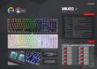 Mars Gaming MK422WBRUS kaina ir informacija | Klaviatūros | pigu.lt