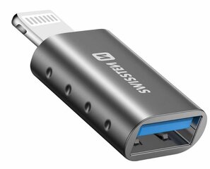 Swissten OTG Адаптер Lightning на USB Подключение цена и информация | Swissten Компьютерная техника | pigu.lt