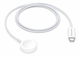 Swissten Беспроводное зарядное устройство для Apple Watch USB-C цена и информация | Аксессуары для смарт-часов и браслетов | pigu.lt