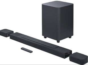 JBL Bar 1000, 7.1.4, black - Soundbar kaina ir informacija | Namų garso kolonėlės ir Soundbar sistemos | pigu.lt