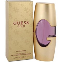 Парфюмированная вода Guess Gold EDP для женщин 75 мл цена и информация | Женские духи | pigu.lt