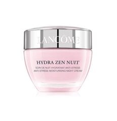 Drėkinamasis ir raminamasis naktinis veido kremas Lancome Hydra Zen Neurocalm Nuit 50 ml kaina ir informacija | Veido kremai | pigu.lt