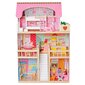 Medinis lėlių namelis su apšvietimu Enero kaina ir informacija | Žaislai mergaitėms | pigu.lt