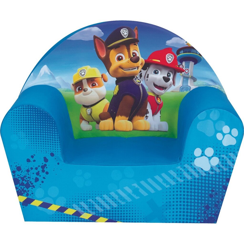 Fotelis Paw Patrol, mėlynas цена и информация | Vaikiški sėdmaišiai, foteliai, pufai | pigu.lt