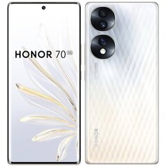 Honor 70 8/256Гб 5G Crystal Silver 5109AJCC цена и информация | Мобильные телефоны | pigu.lt