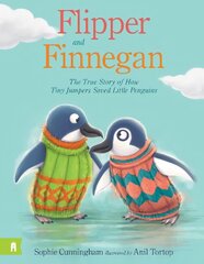 Flipper and Finnegan - The True Story of How Tiny Jumpers Saved Little Penguins kaina ir informacija | Knygos paaugliams ir jaunimui | pigu.lt