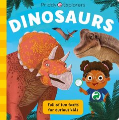 Priddy Explorers Dinosaurs цена и информация | Книги для самых маленьких | pigu.lt