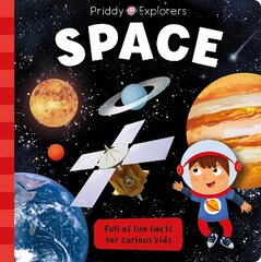 Priddy Explorers Space цена и информация | Книги для самых маленьких | pigu.lt