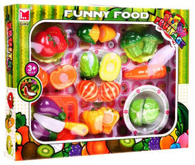 Игрушечный набор для нарезки овощей цена и информация | Игрушки для девочек | pigu.lt
