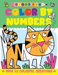 First Fun: Color by Numbers: Over 50 Colorful Creations kaina ir informacija | Knygos mažiesiems | pigu.lt