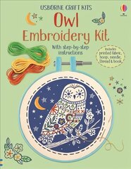 Embroidery Kit: Owl kaina ir informacija | Knygos paaugliams ir jaunimui | pigu.lt