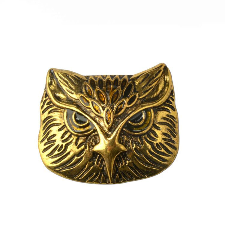 Sagė moterims Bronze owl kaina ir informacija | Sagės | pigu.lt