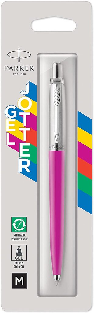 Rašiklis Parker Jotter Originals Gel Pen Magenta 2140632 kaina ir informacija | Rašymo priemonės | pigu.lt