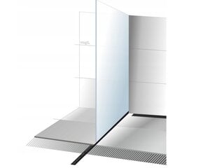 Vogi dušo profilis nuolydžiui formuoti, kairinis 120cm kaina ir informacija | Dušo latakai | pigu.lt