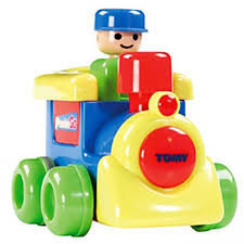 Mašinėlė Tomy, "Paspausk ir važiuok" 1012, 1vnt kaina ir informacija | Tomy Žaislai vaikams | pigu.lt