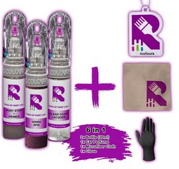 Корректор краски + лак + грунт Honda Saber Aubergine (dk currant/new dk violet) RP25, RP25P цена и информация | Автомобильная краска | pigu.lt