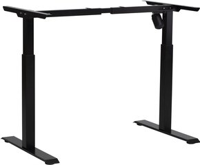 Reguliuojamo aukščio stalo rėmas SUN-FLEX®DESKFRAME II, 70-117cm, juodas kaina ir informacija | Kompiuteriniai, rašomieji stalai | pigu.lt