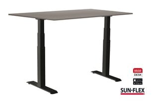 Стол регулируемый по высоте Sun-Flex®EasyDesk Adapt, электрический, 140x80 см цена и информация | Компьютерные, письменные столы | pigu.lt