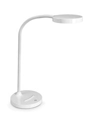 Лампа настольная Cep Flex, белая цена и информация | Настольные светильники | pigu.lt