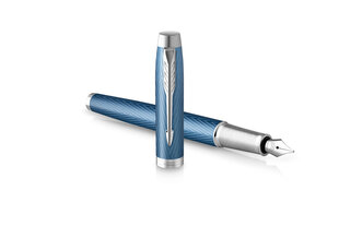 Перьевая ручка Parker IM Premium Blue Grey Fine CT цена и информация | Письменные принадлежности | pigu.lt